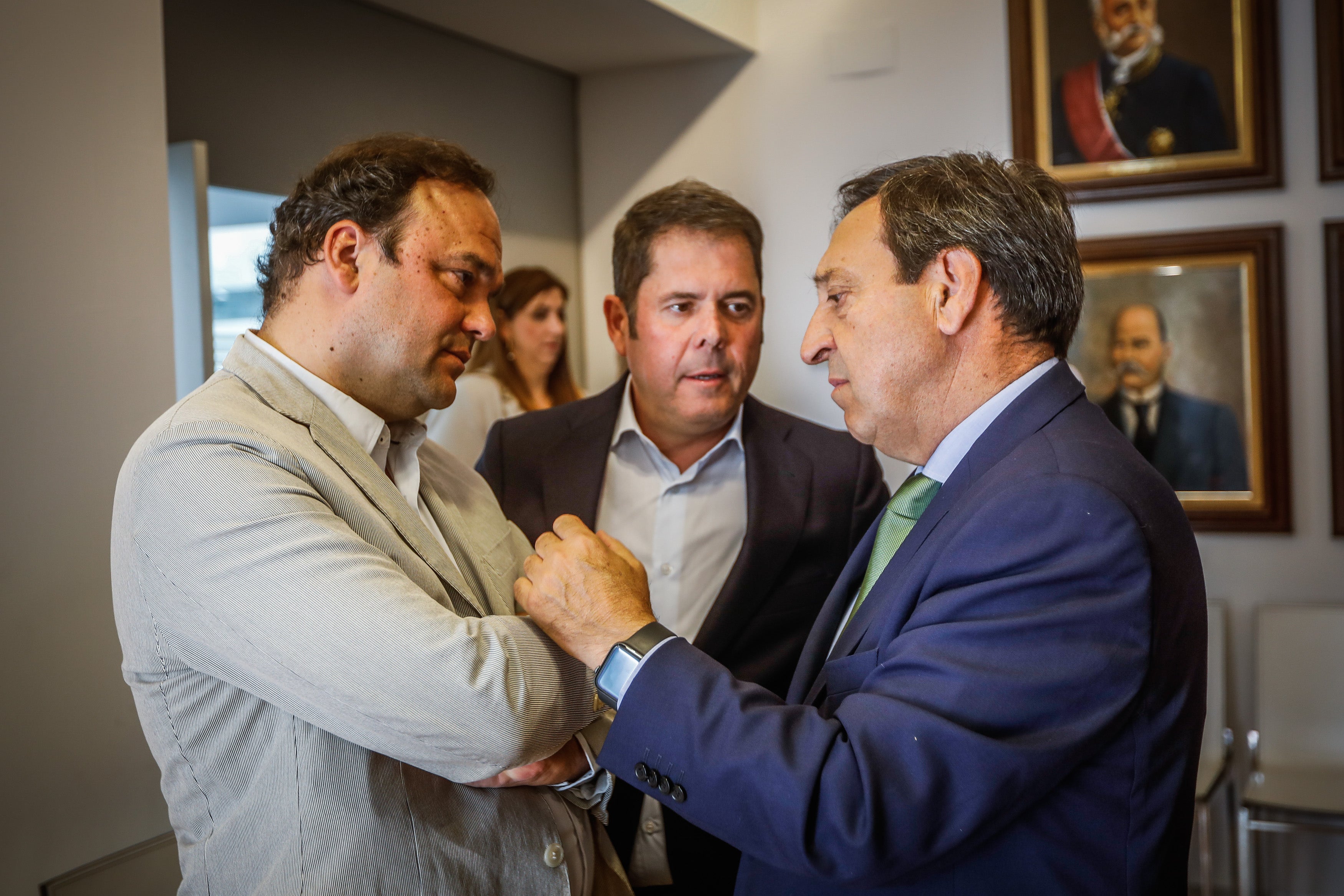 Las imágenes del encuentro celebrado este viernes