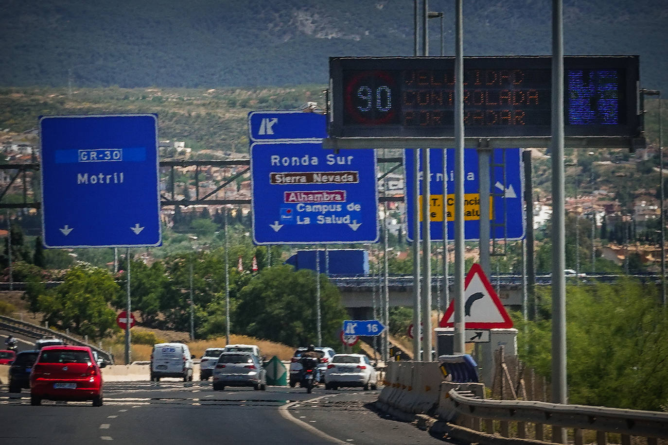 Ubicación del nuevo radar fijo que entró en funcionamiento el pasado 25 de mayo en la GR-30. 