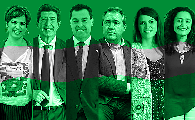 Sigue en directo el debate de RTVE de los candidatos a la Junta de Andalucía