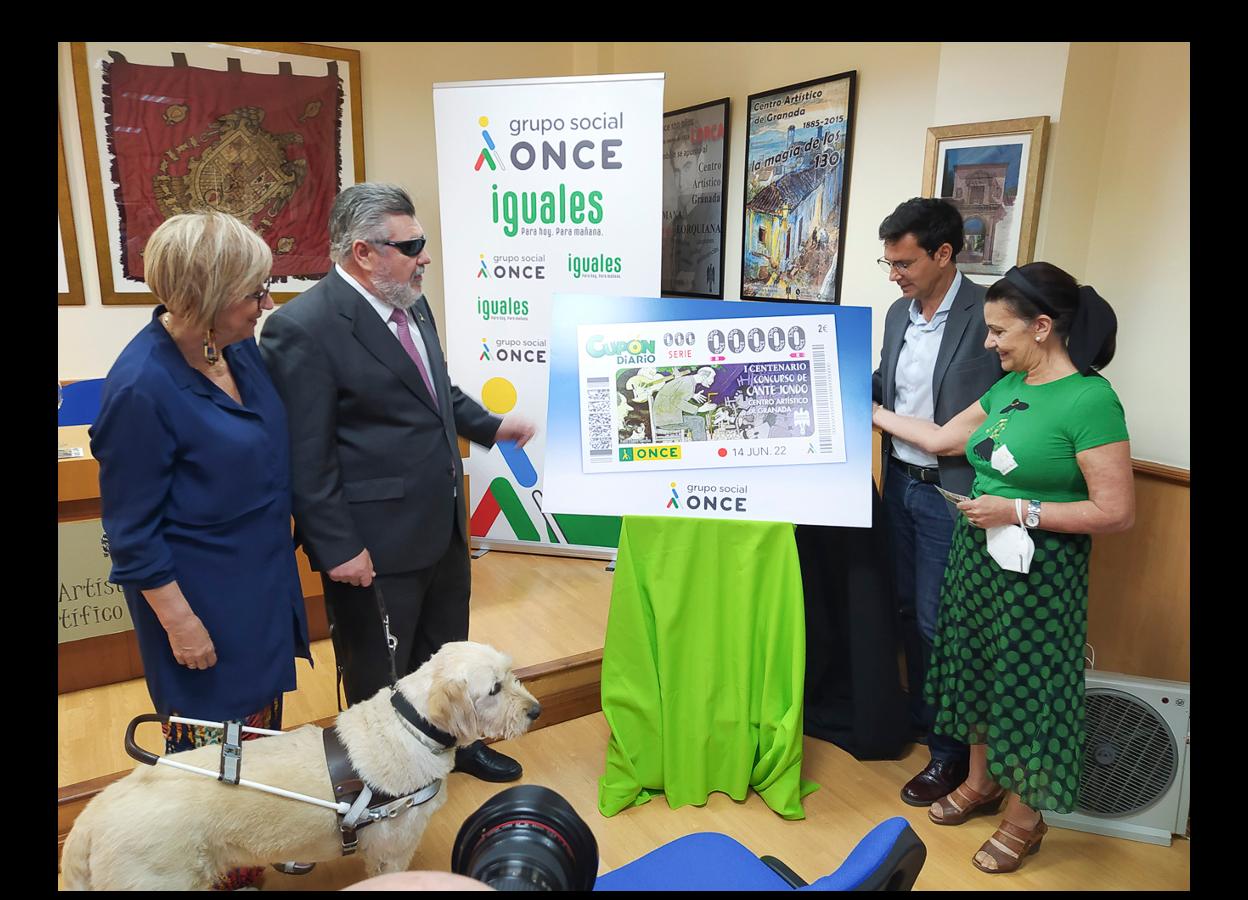 El cupón de la ONCE celebra el primer centenario del Concurso de Cante Jondo de 1922