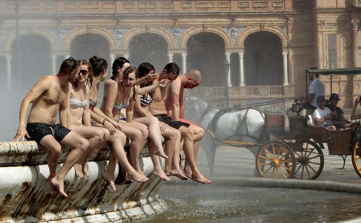 Calor en Andalucía.