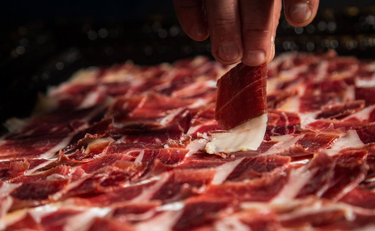 Jamón ibérico.