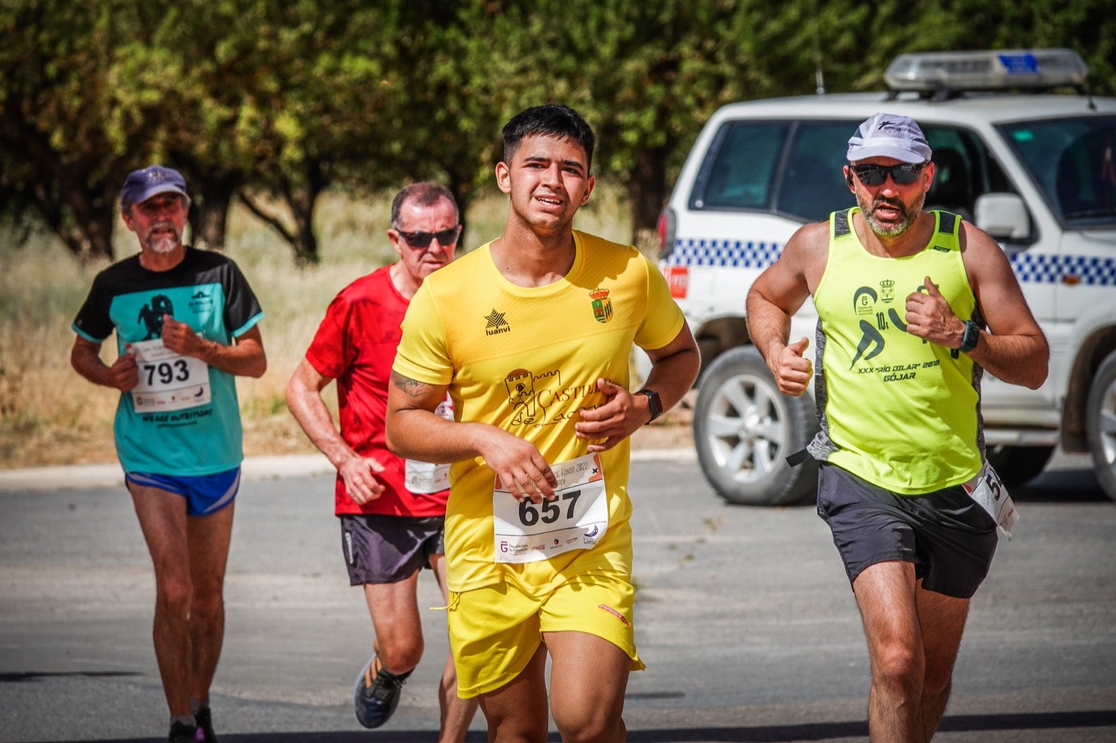 Más de 500 personas se reúnen en el gran premio de fondo de Dúrcal