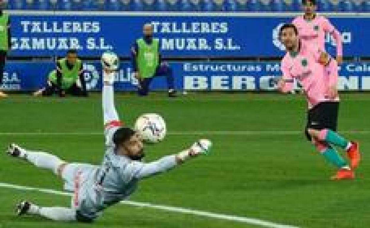 Pacheco no defenderá la portería del Almería