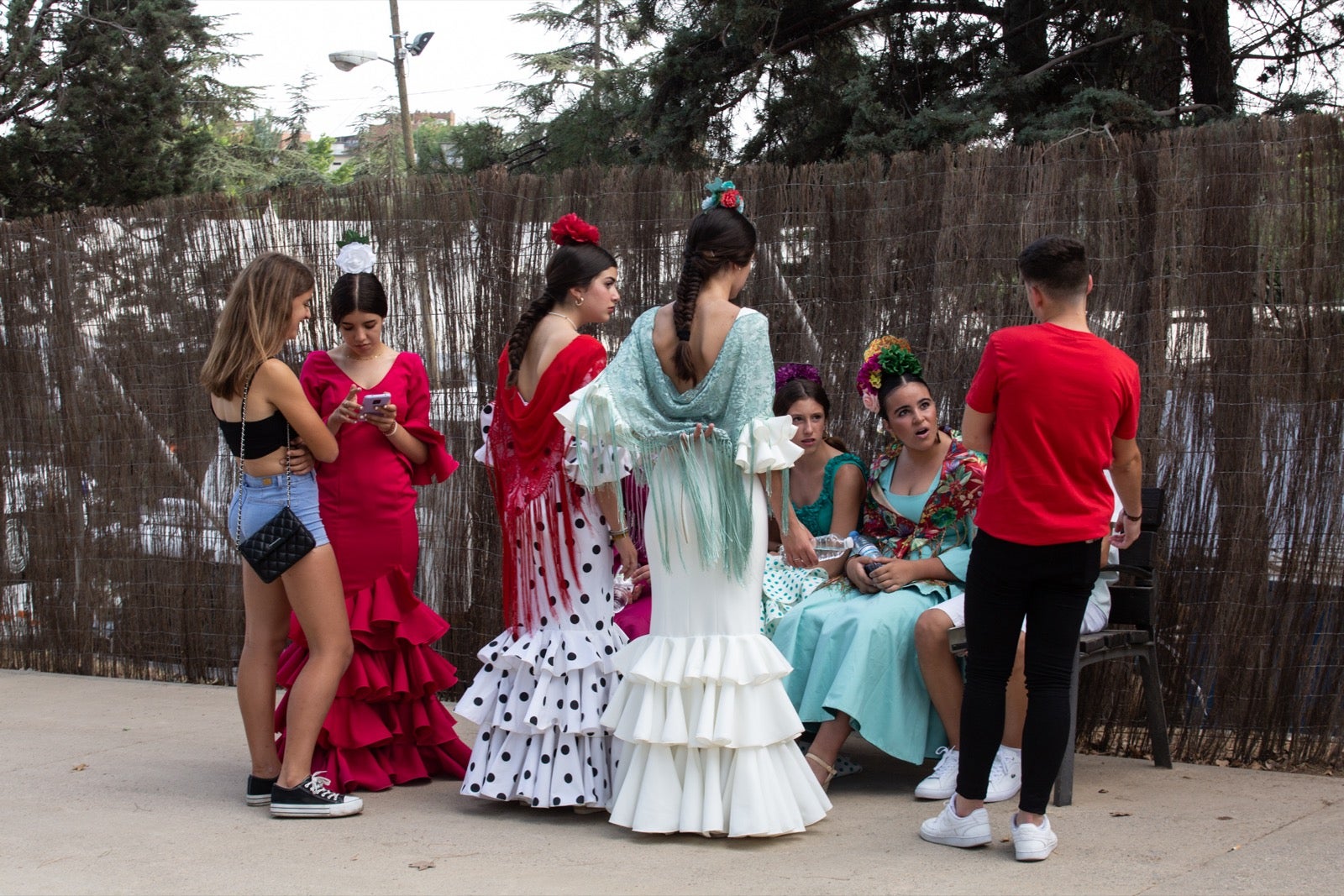 Brindis a caballo por la Fería de Graná.