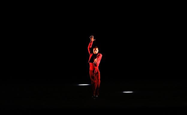 El solista, en 'Jauleña'. 