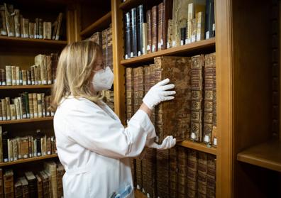 Imagen secundaria 1 - La Cámara almacena 1.600 documentos entre manuscritos e impresos. 