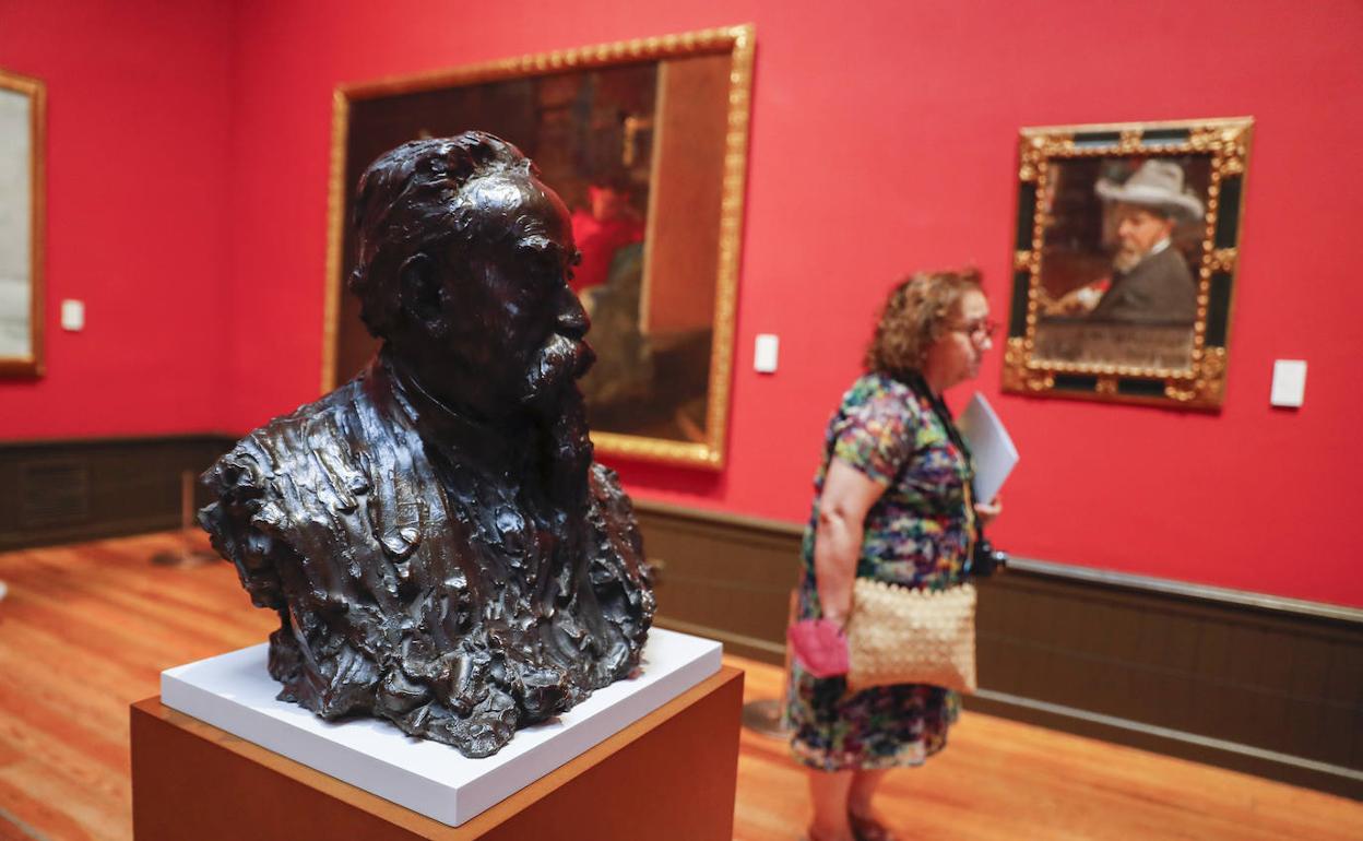 Escultura que forma parte de la exposición 'Sorolla y Benlliure. Una amistad, dos artistas'. 