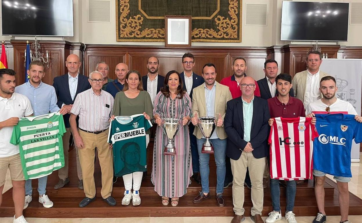 Acto de presentación de la Copa Subdelegada del Gobierno de fútbol y fútbol sala.