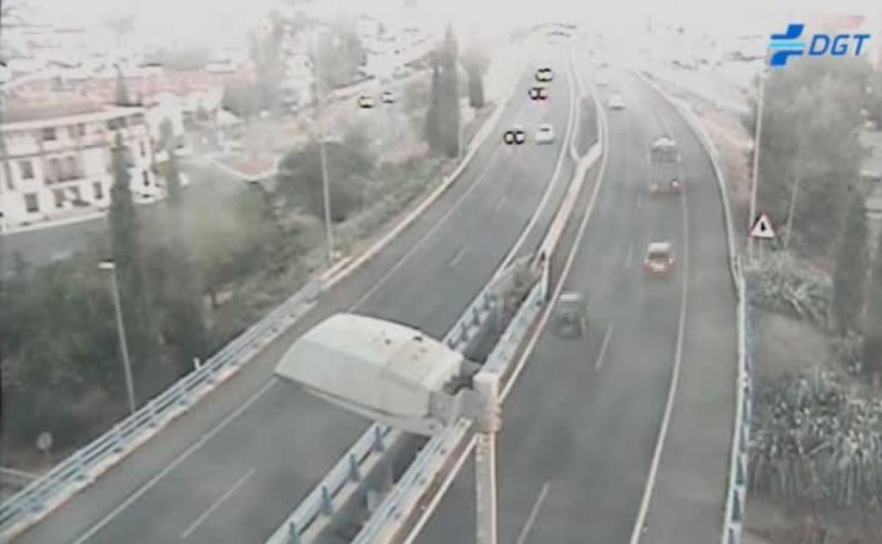 Tráfico en la Circunvalación este viernes