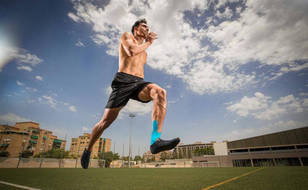 Arián Téllez: «Voy a disfrutar, aun con el tendón tibial roto»