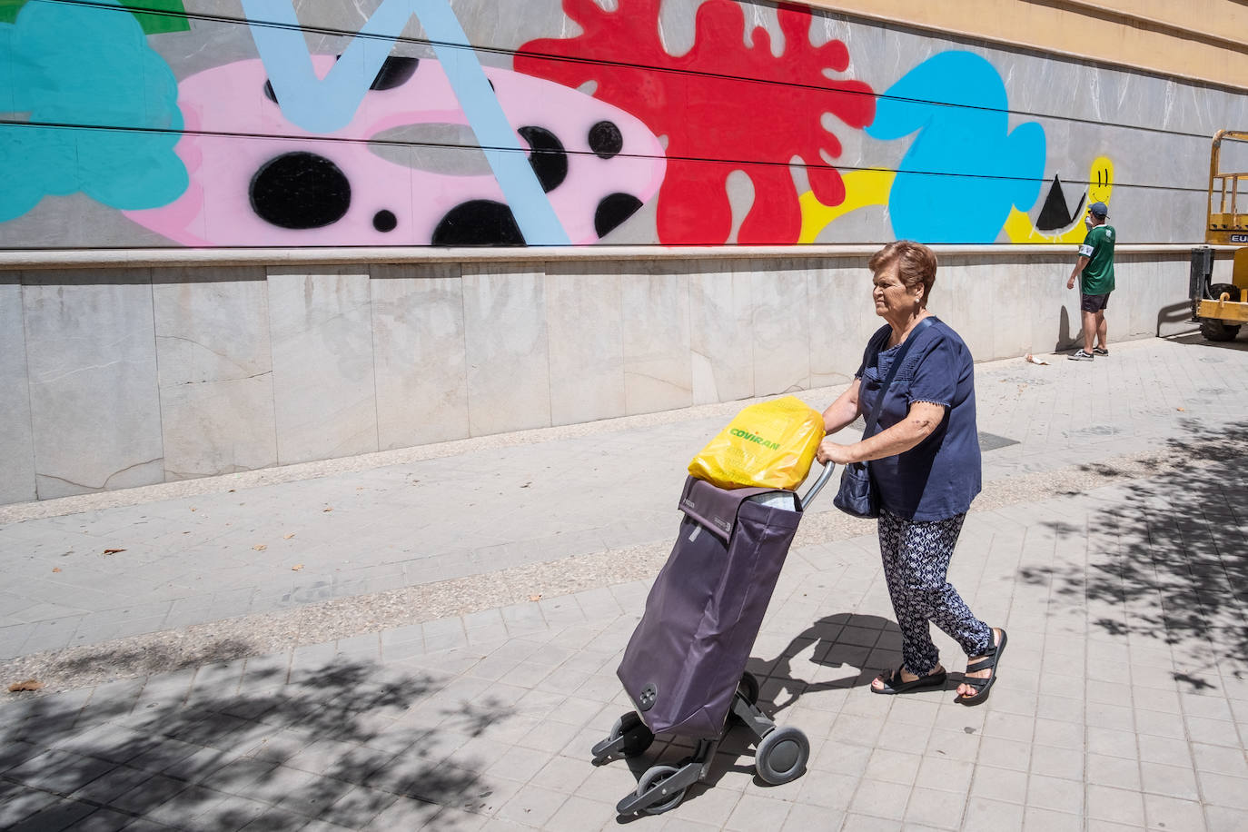 Nuevos grafitis se suman al proyecto de colorear el barrio de La Chana
