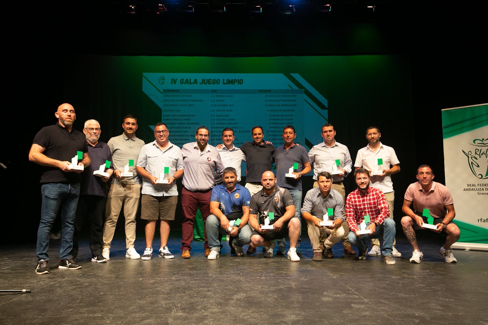 Fotos: Entrega de trofeos al Juego Limpio de la RFAF en Granada