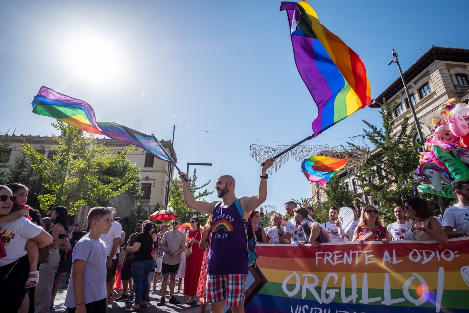 Celebración del Día del Orgullo Gay en Granada