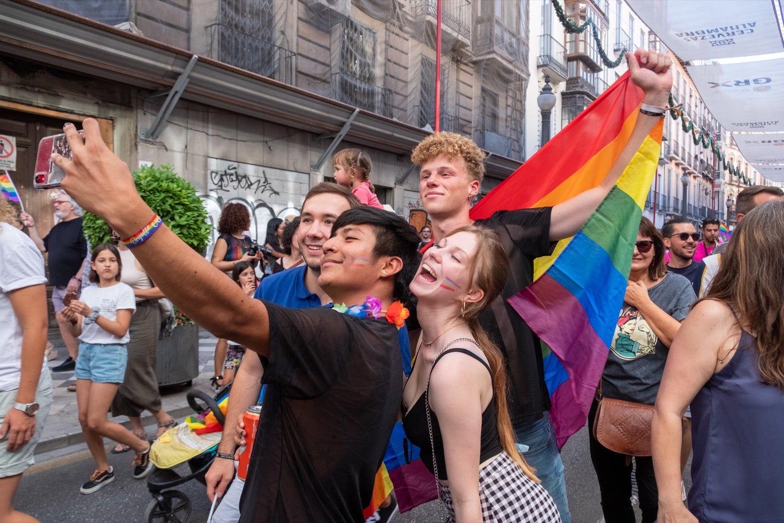 Celebración del Día del Orgullo Gay en Granada