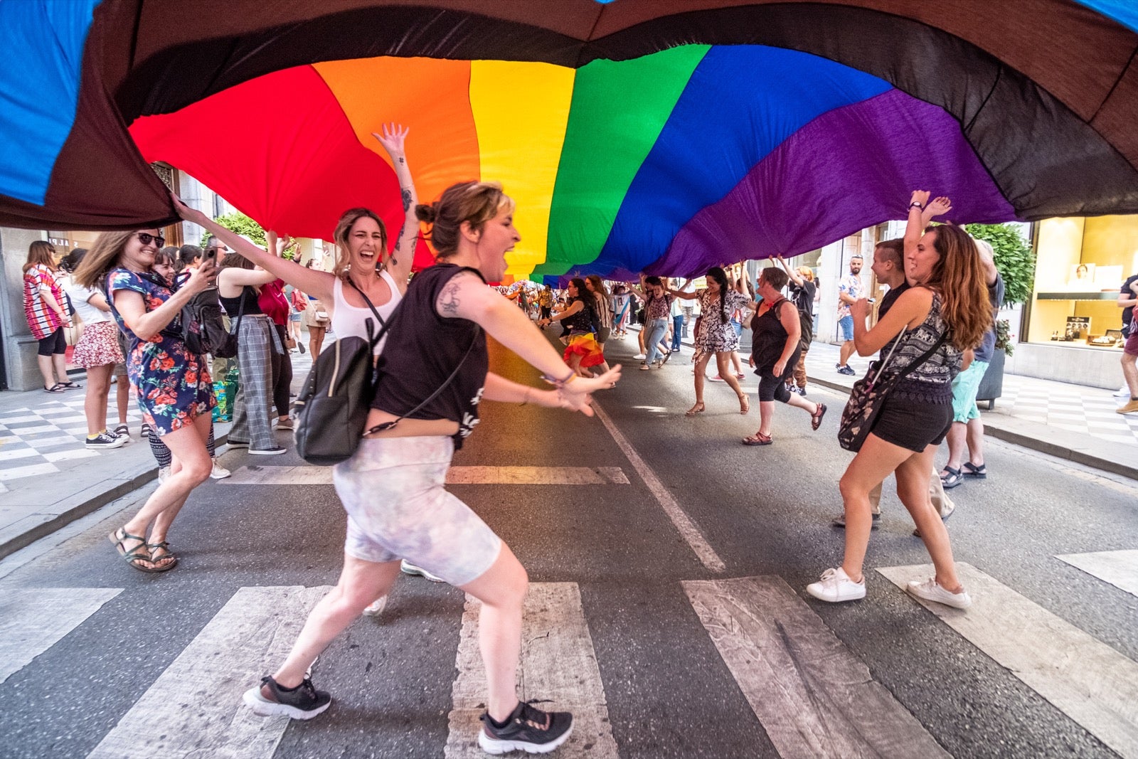 Celebración del Día del Orgullo Gay en Granada