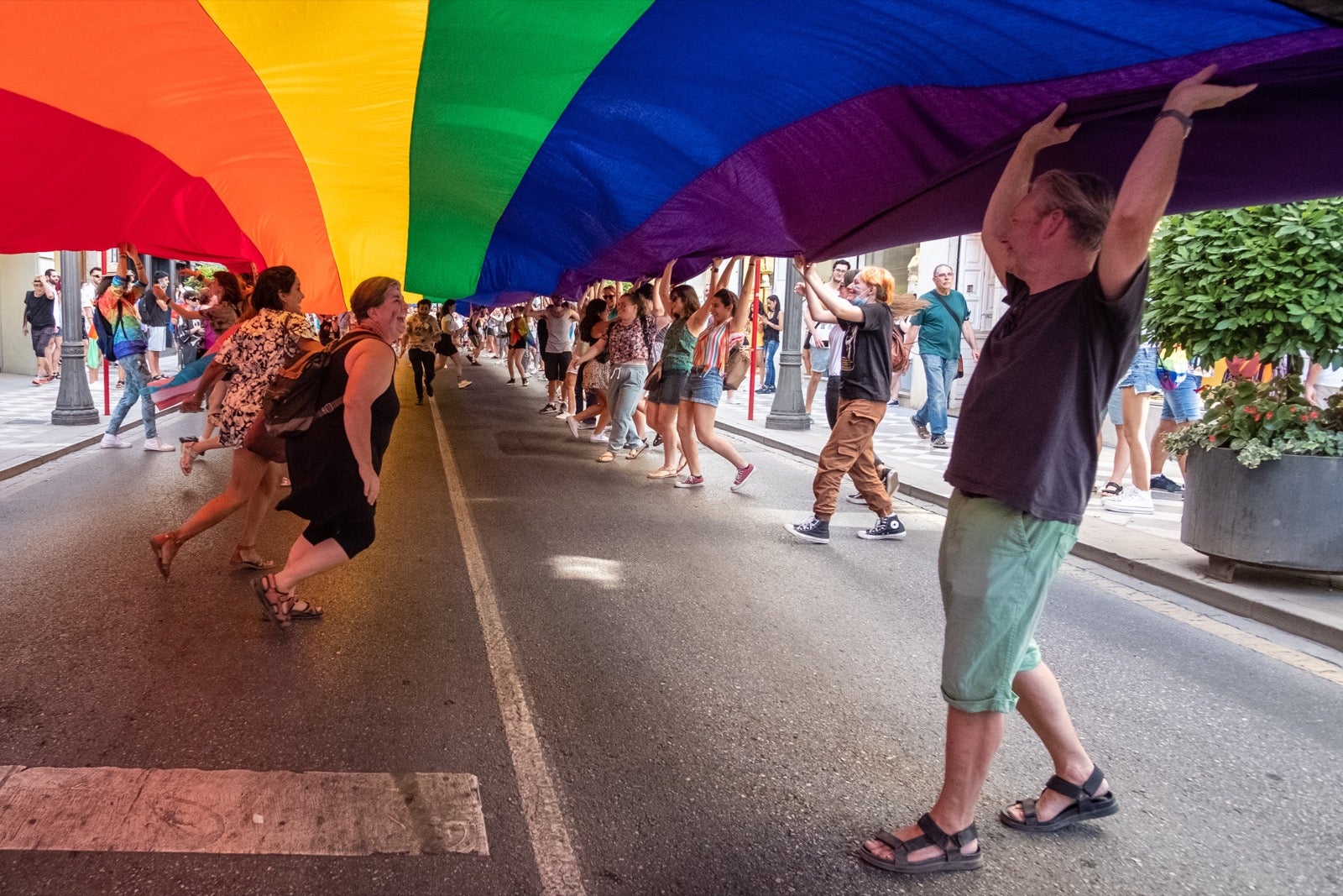 Celebración del Día del Orgullo Gay en Granada