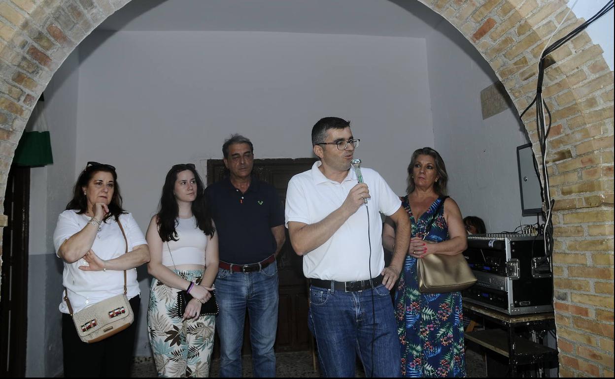 Homenaje a titulo póstumo al exdiputado Francisco Tarifa. 