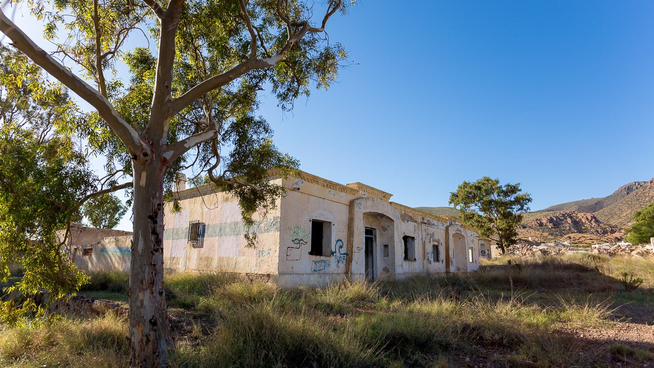Ruinas del poblado de Rodalquilar. 