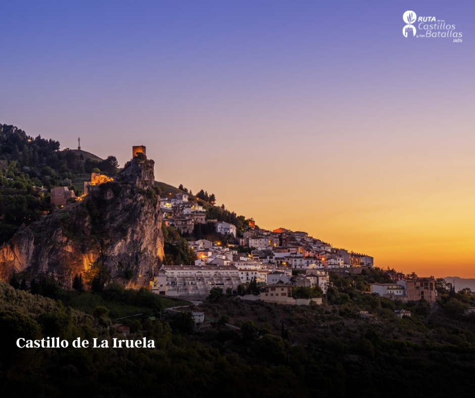 Atardecer en el castillo de La Iruela. 