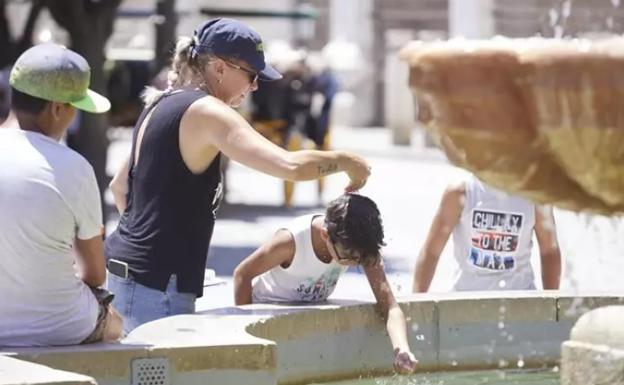 El calor en Andalucía está dejando temperaturas por encima de los 40 grados.