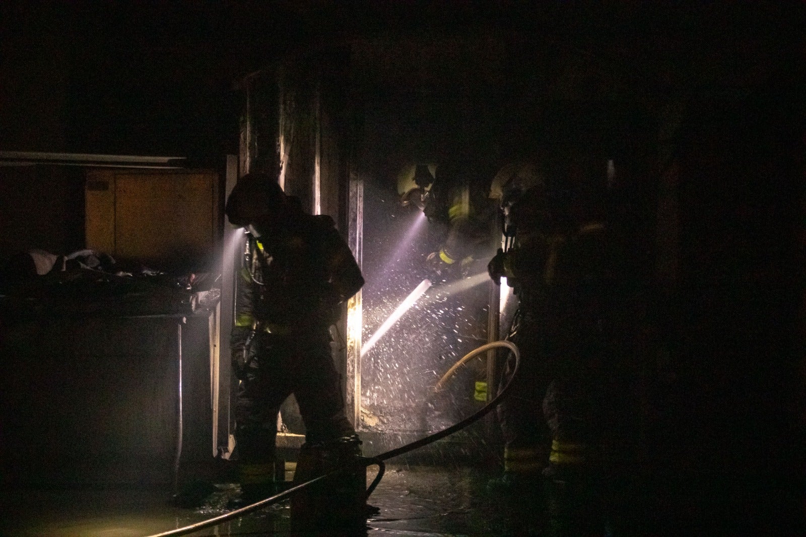 Los bomberos han sofocado las llamas en pocos minutos.
