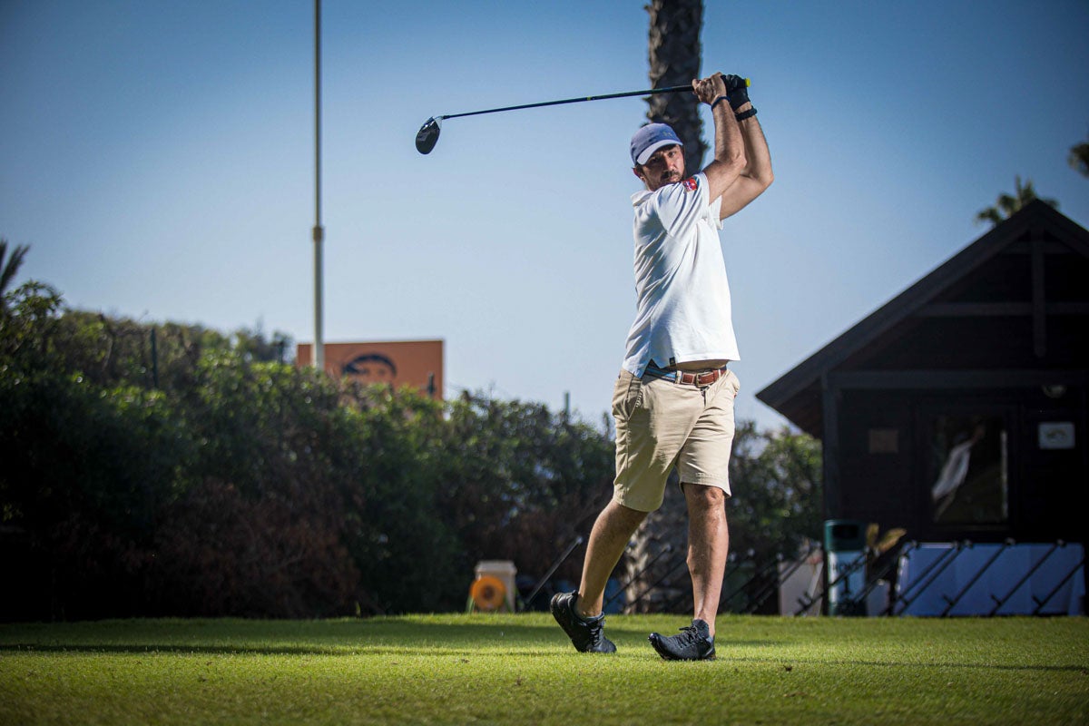 José Luis Martínez-Almeida, alcalde de Madrid, ganó la prueba combinada del Trofeo Ciudad de Madrid de golf que organiza el club Motril Playa Granada en agradecimiento a su socios madrileños en Los Moriscos