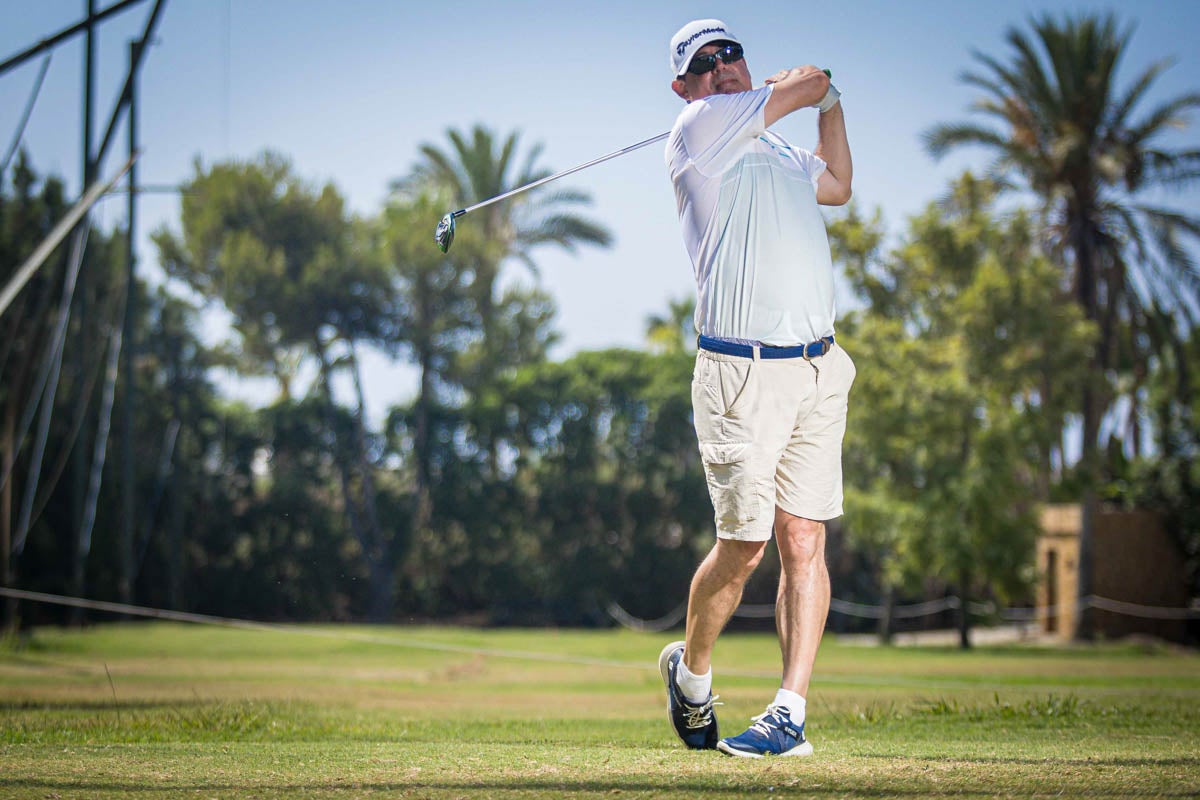 José Luis Martínez-Almeida, alcalde de Madrid, ganó la prueba combinada del Trofeo Ciudad de Madrid de golf que organiza el club Motril Playa Granada en agradecimiento a su socios madrileños en Los Moriscos