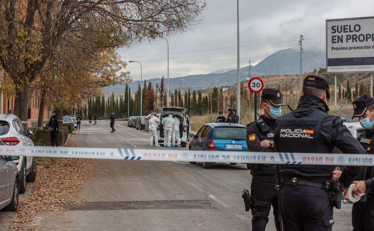 Escenario del crimen de Lorena en Parque Nueva Granada. 