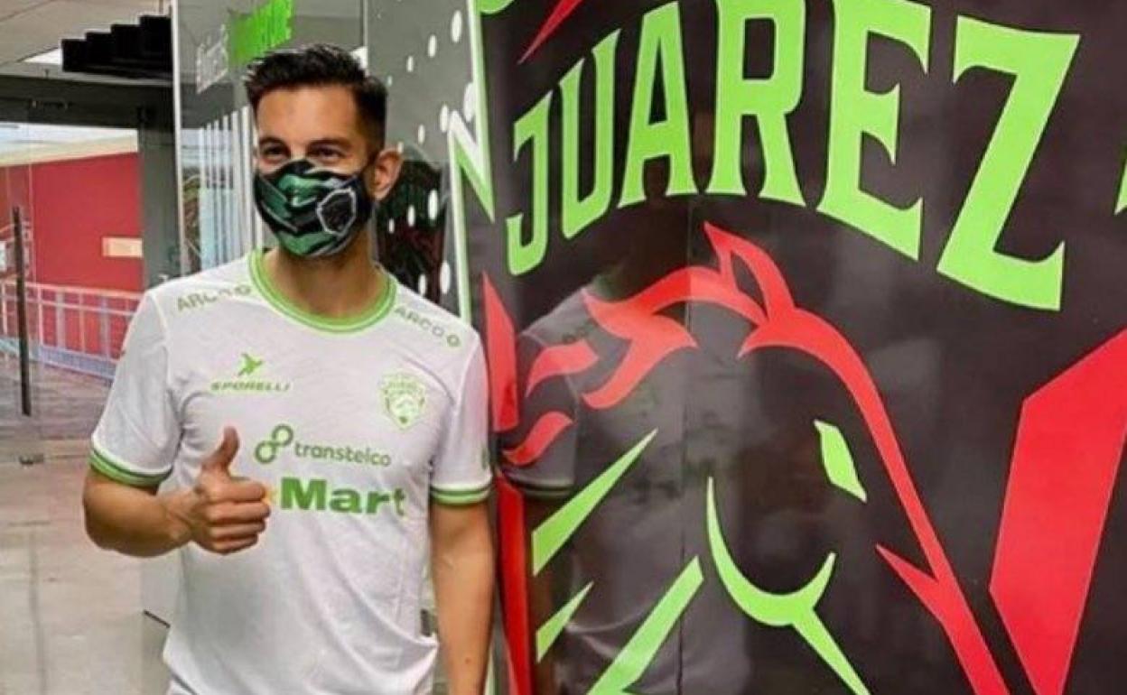 Marcos Mauro, en su presentación con el que aún es su equipo. 