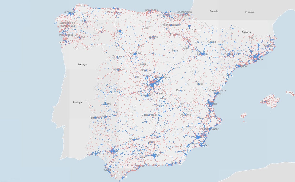 El mapa de las gasolineras por menos de 1,9 euros el litro de gasolina