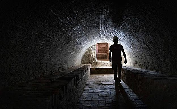 Las criptas, uno de los rincones más desconocidos del hospital.