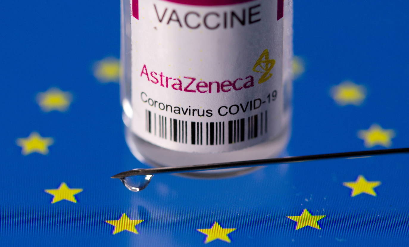 Vacuna de AstraZeneca. 