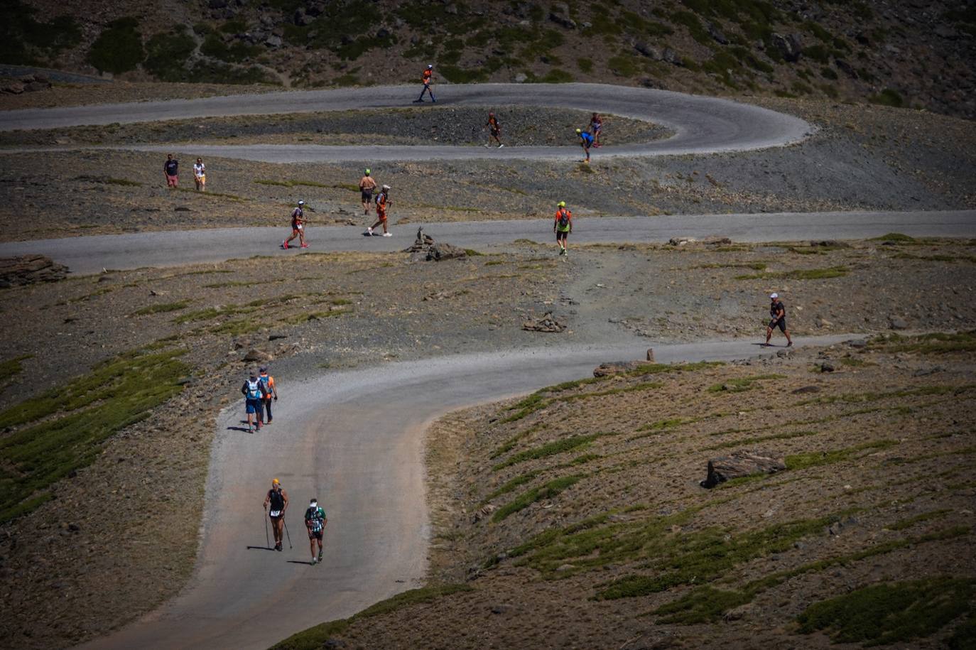 La 38 edición de la Subida Internacional Pico Veleta se ha celebrado este domingo.