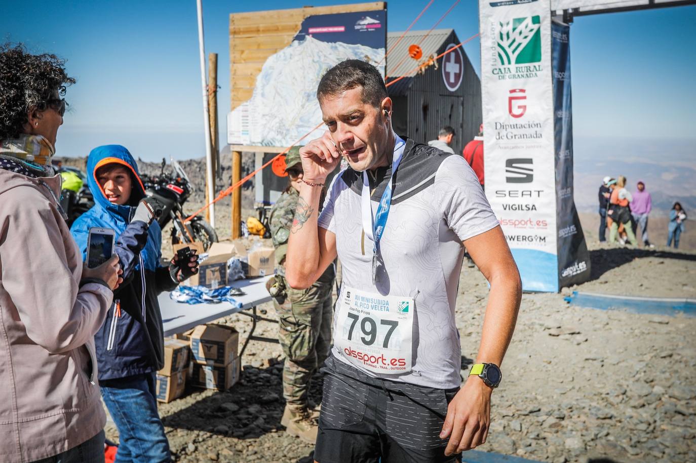 La 38 edición de la Subida Internacional Pico Veleta se ha celebrado este domingo.