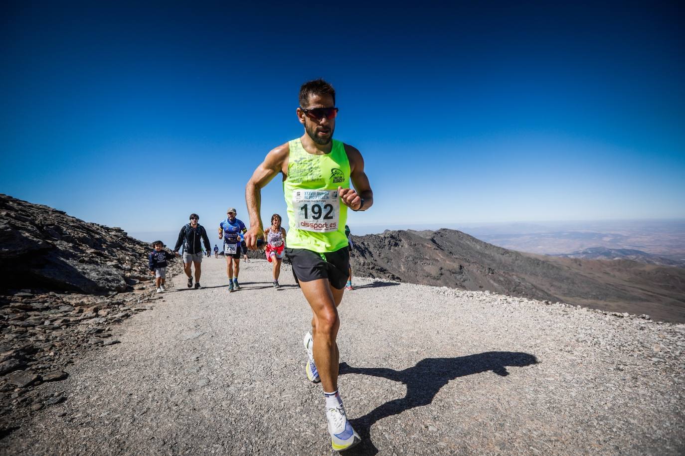 La 38 edición de la Subida Internacional Pico Veleta se ha celebrado este domingo.