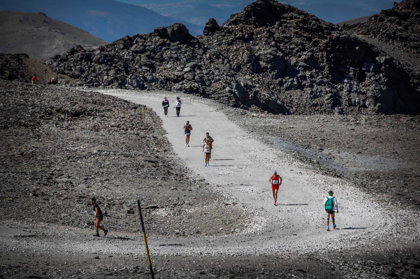 La 38 edición de la Subida Internacional Pico Veleta se ha celebrado este domingo.