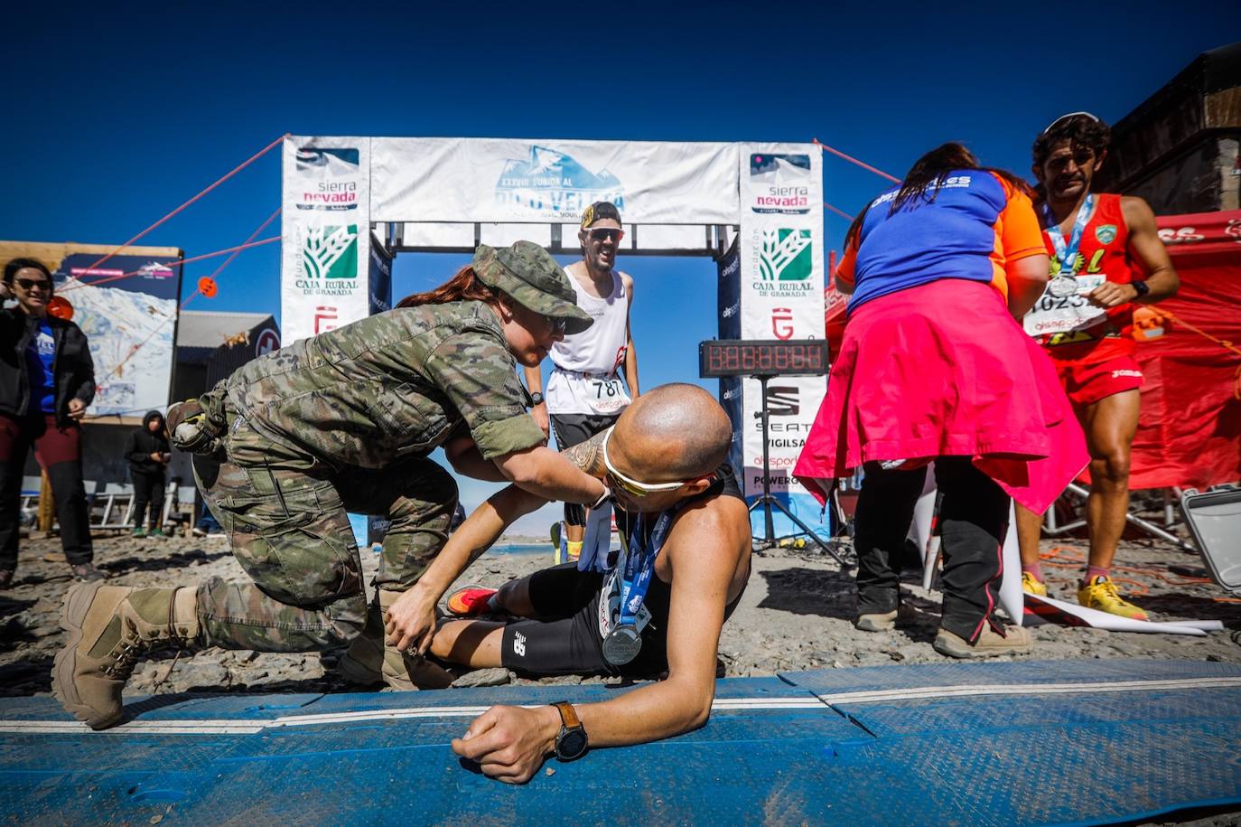 La 38 edición de la Subida Internacional Pico Veleta se ha celebrado este domingo.