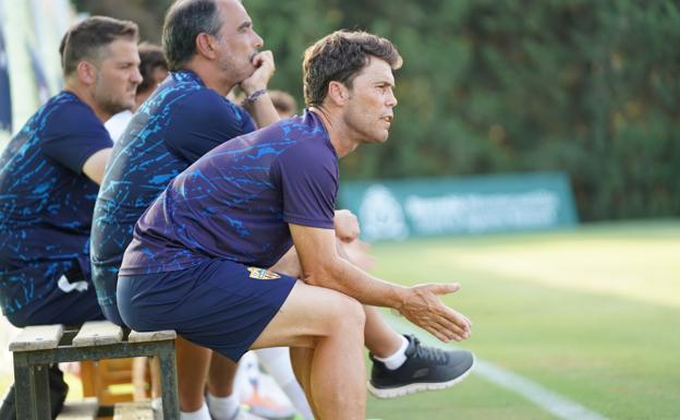 Rubi, entrenador de la UD Almería.