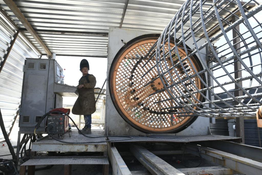 Las obras del AVE en Almería, previstas para su finalización en 2026.