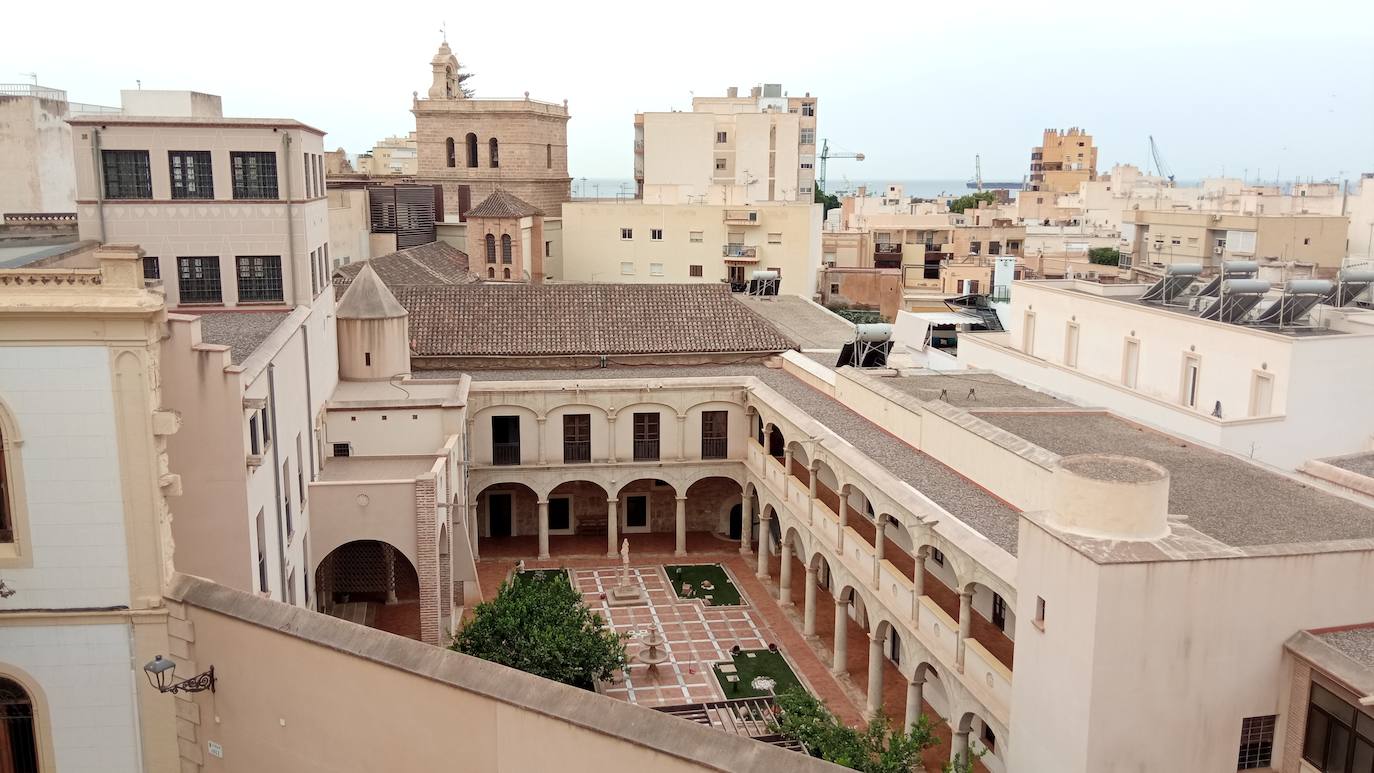 Visita las obras de la Casa Consistorial de Almería capital. 