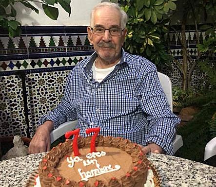 Tomás, en una imagen de archivo de su 77 cumpleaños.