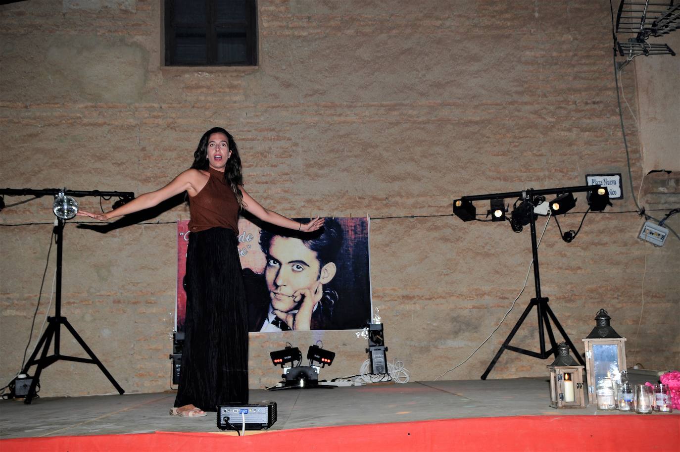 Una de las actividades en el homenaje a Lorca. 