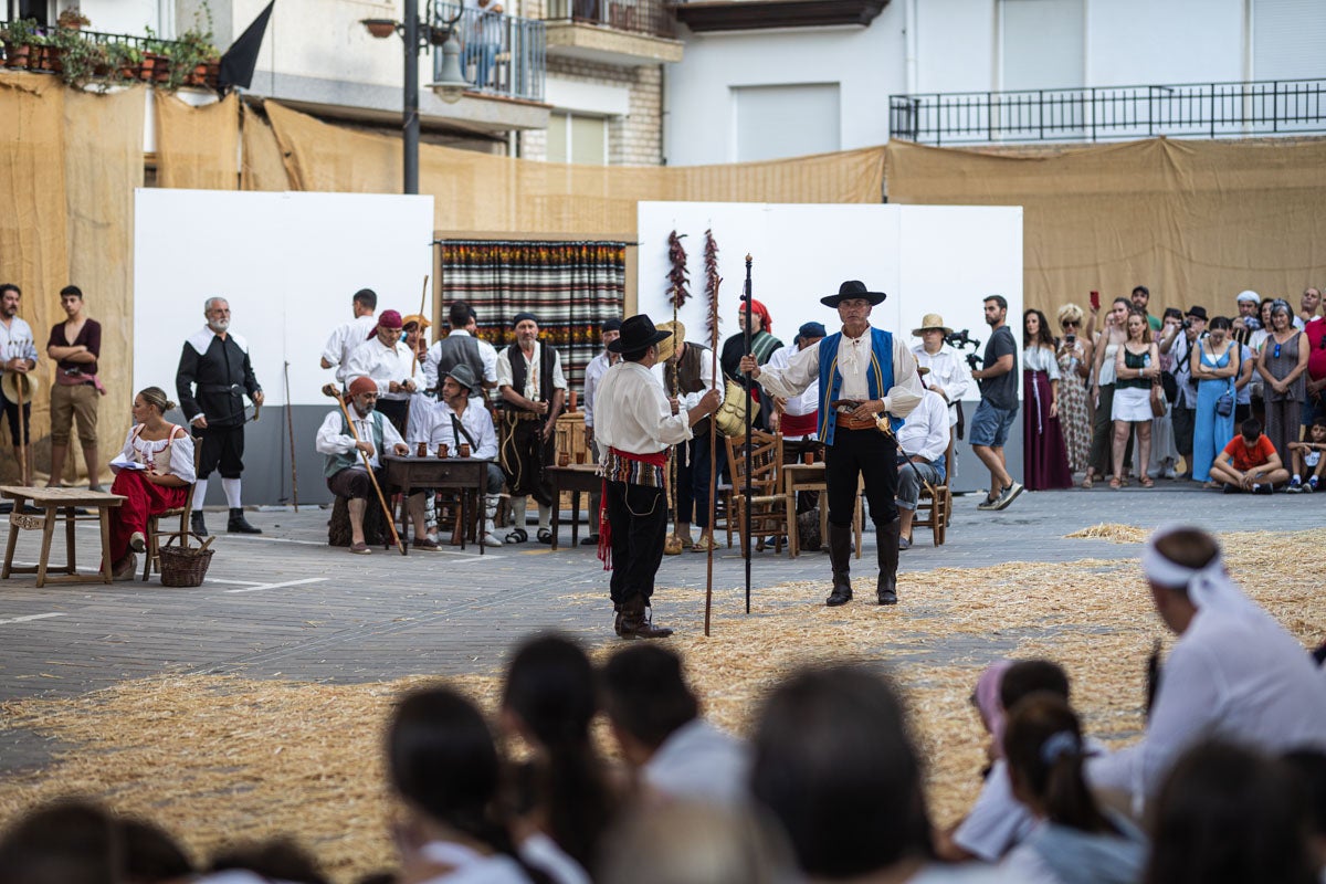 La Peza se vuelca en la recreación del 'alcalde carbonero' y la Guerra de la Independencia