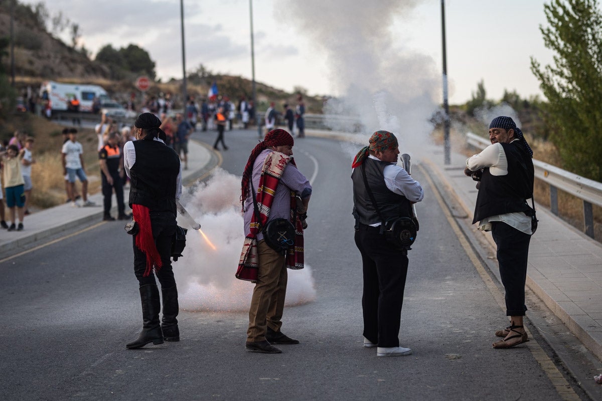 La Peza se vuelca en la recreación del 'alcalde carbonero' y la Guerra de la Independencia