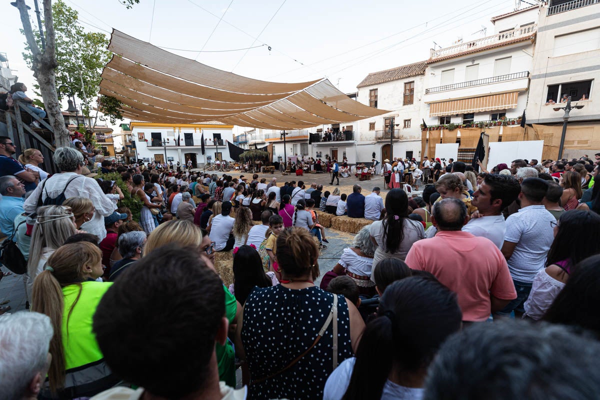 La Peza se vuelca en la recreación del 'alcalde carbonero' y la Guerra de la Independencia