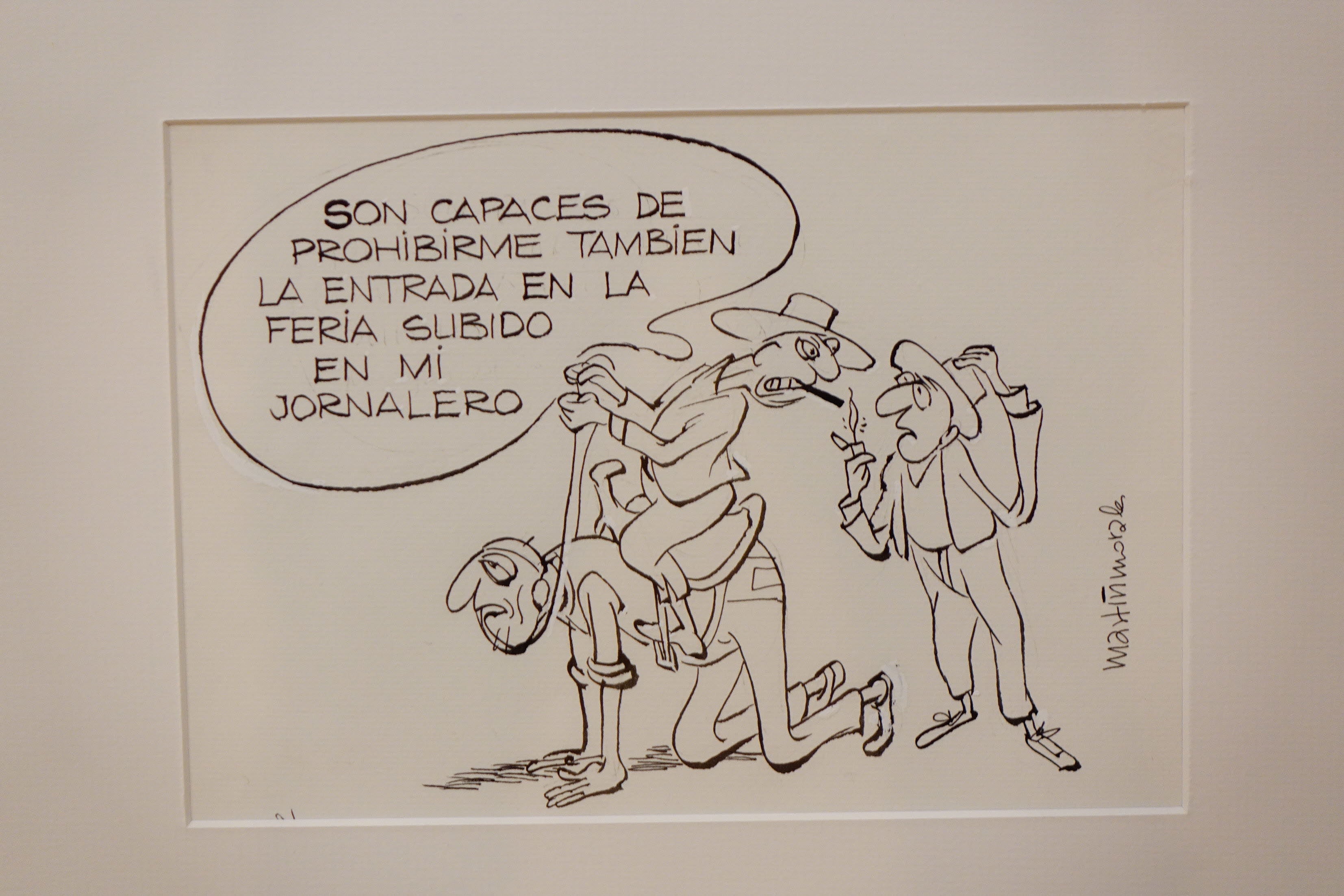 El Centro Cultural CajaGranada de Puerta Real acogió en 2016 una muestra retrospectiva del dibujante