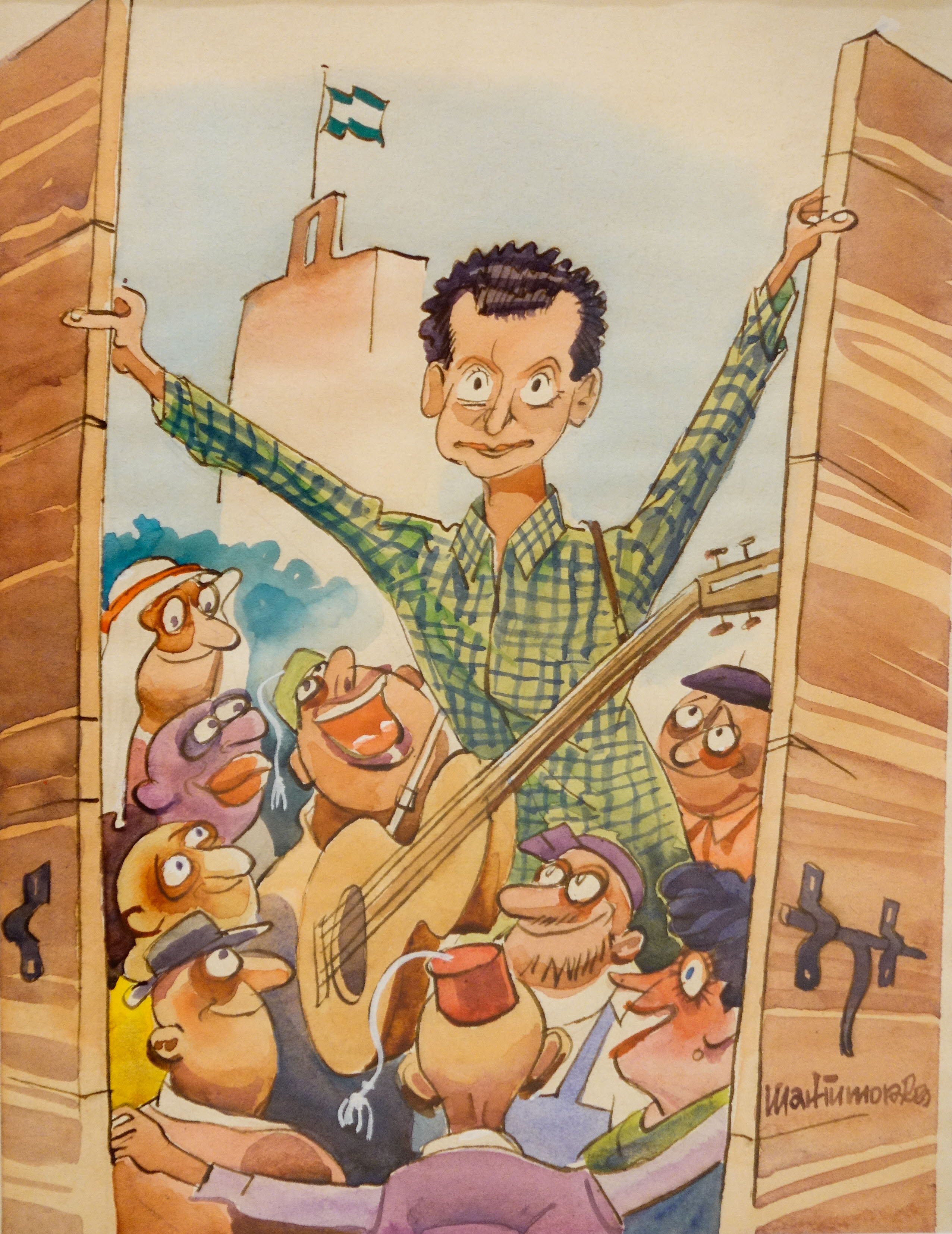 El Centro Cultural CajaGranada de Puerta Real acogió en 2016 una muestra retrospectiva del dibujante