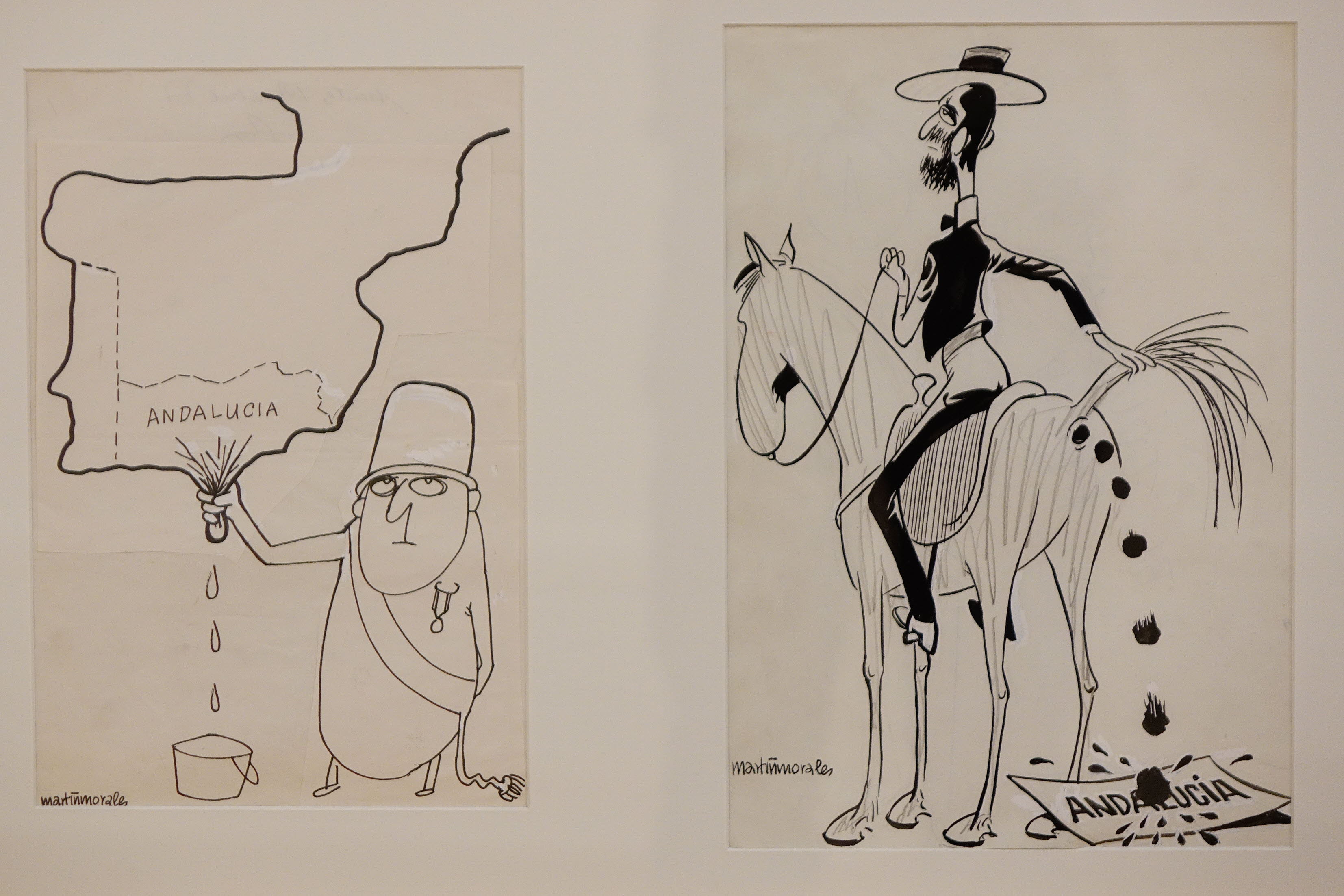 El Centro Cultural CajaGranada de Puerta Real acogió en 2016 una muestra retrospectiva del dibujante