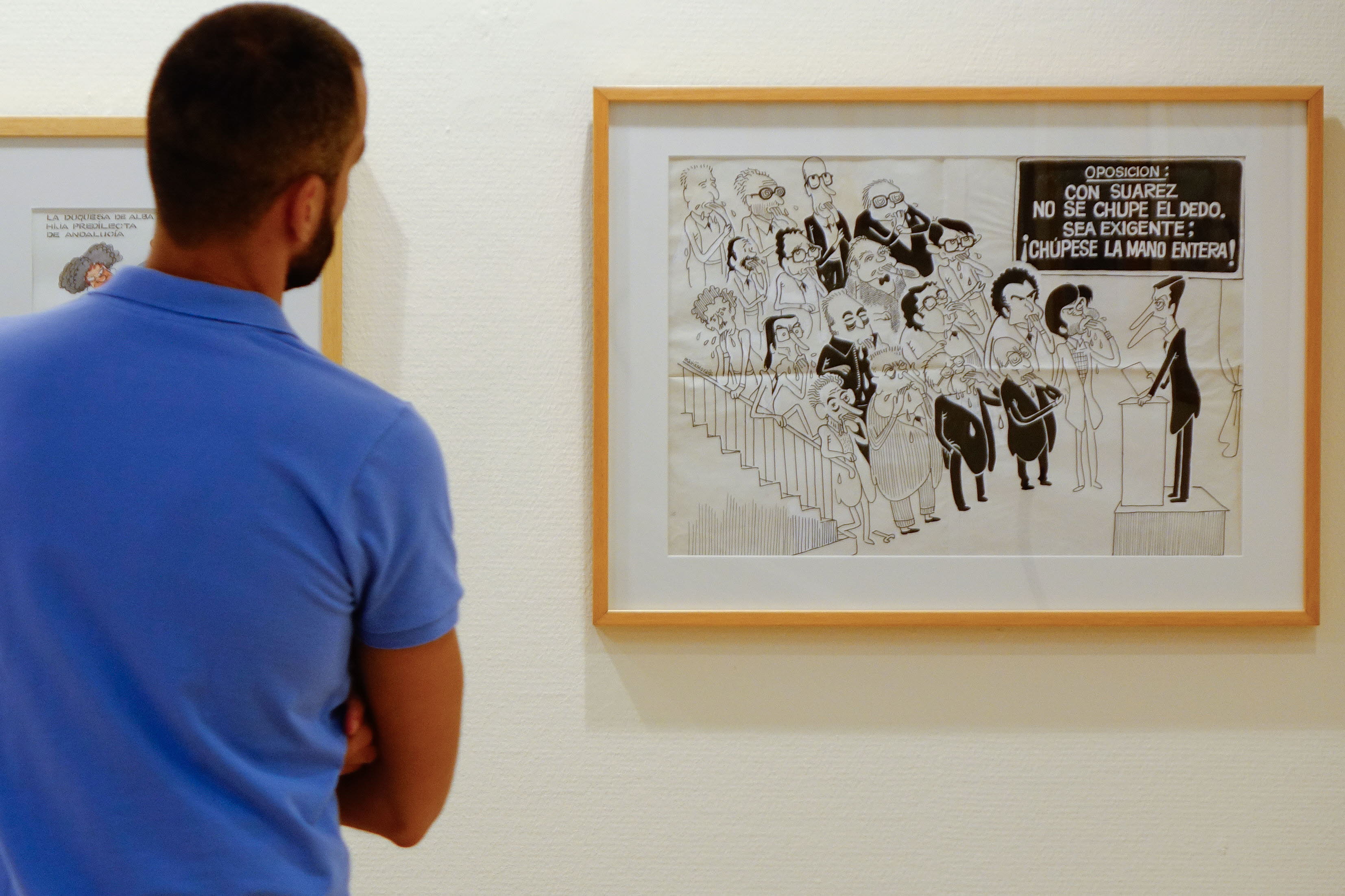 El Centro Cultural CajaGranada de Puerta Real acogió en 2016 una muestra retrospectiva del dibujante